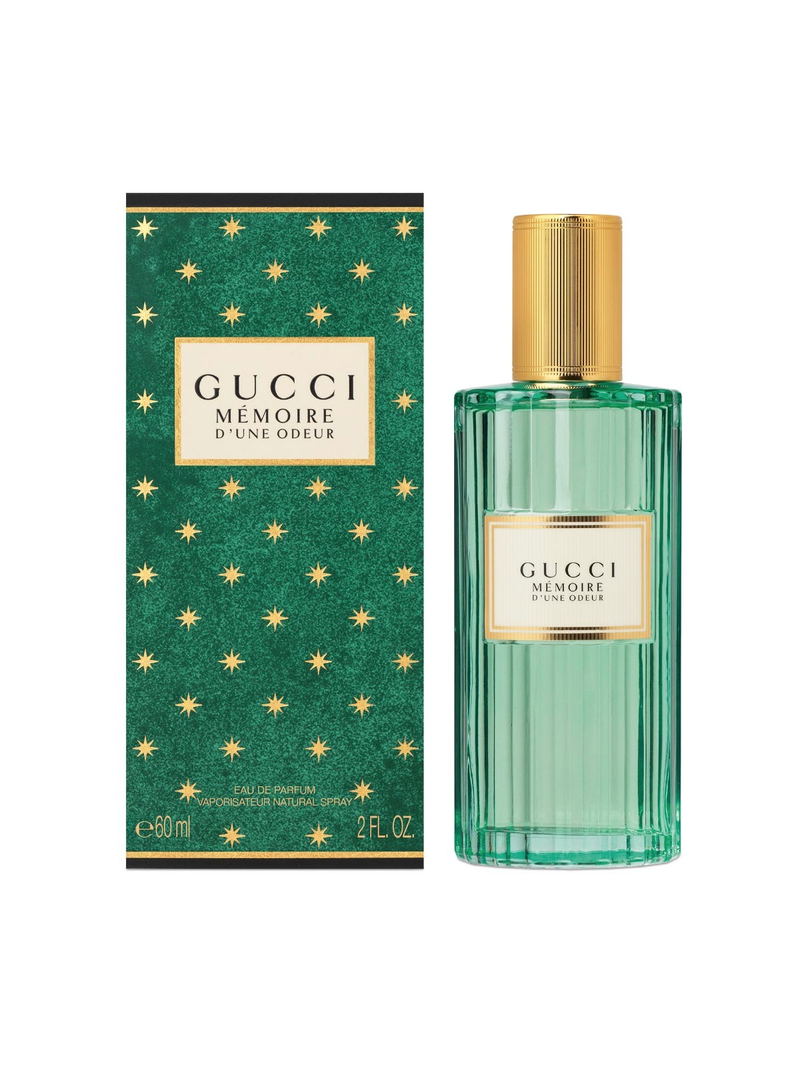 Gucci Memoire D Une Odeur Eau De Parfum For UnisexPerfumes & FragrancesTop Notes: Chamomile, Bitter Almond. Heart Notes: Musk, Indian Jasmine, Jasmine. Base Notes: Sandalwood, Cedar, Vanilla.